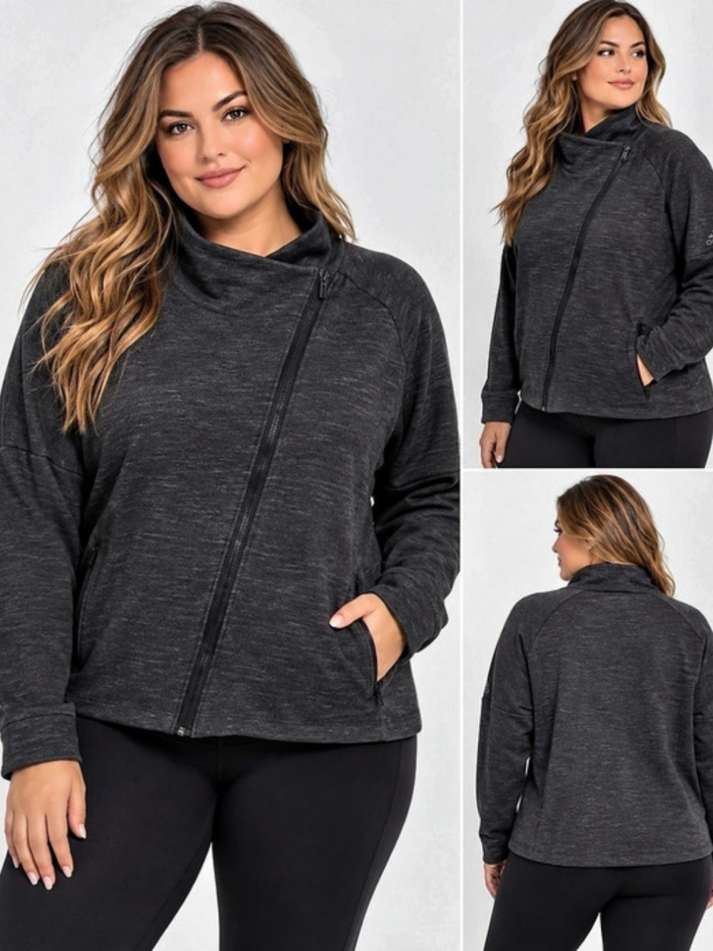 adidas Athletics Heartracer Jacket Women's Gray 2XL
